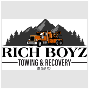 Orion Graphic Design, Rich Boys Towing McBride and Valemount BC